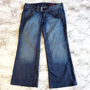 X2 Low Rise Y2K Wide Leg Jeans